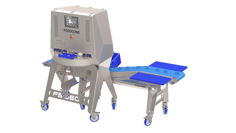 FS-3600 multiSystem slice wedging cutter with cup belt